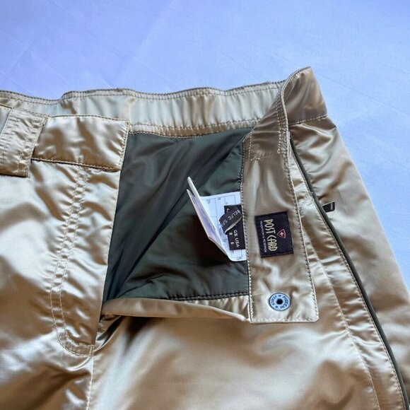 POST CARD GOLD SATIN SKI COAT PANTS 2 PIECES COORDINATED SET - 6 - Picture 13 of 16